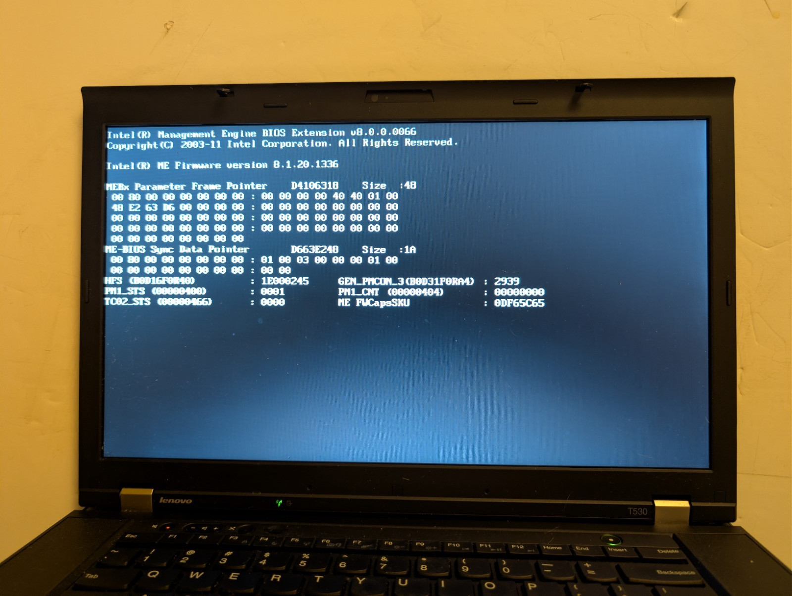 Lenovo Thinkpad T530 15.6” laptop i5-3320M @2.6 gHz No HDD, 12gb RAM For Parts