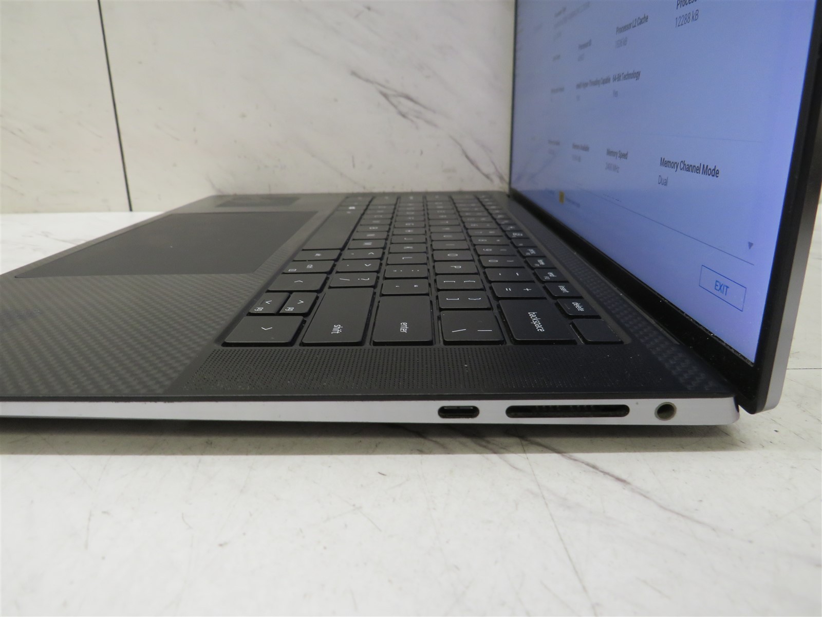 Dell Precision 5550 Laptop Intel i7-10850H@2.7GHz 16GB RAM BATT NVIDIA T1000 AC