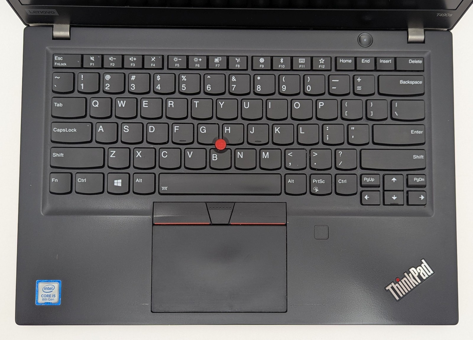Lenovo ThinkPad T490s 14″ Laptop i5-8265U 1.60GHz 8 GB RAM 256GB SSD Win 11 Pro