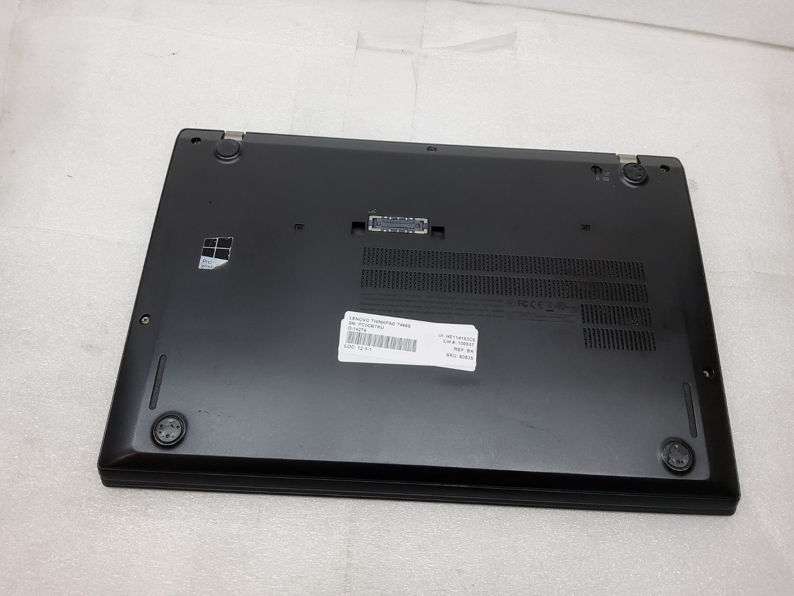 Lenovo Thinkpad T460s 14″ i5-6300U 2.4GHz 8GB RAM NO SSD