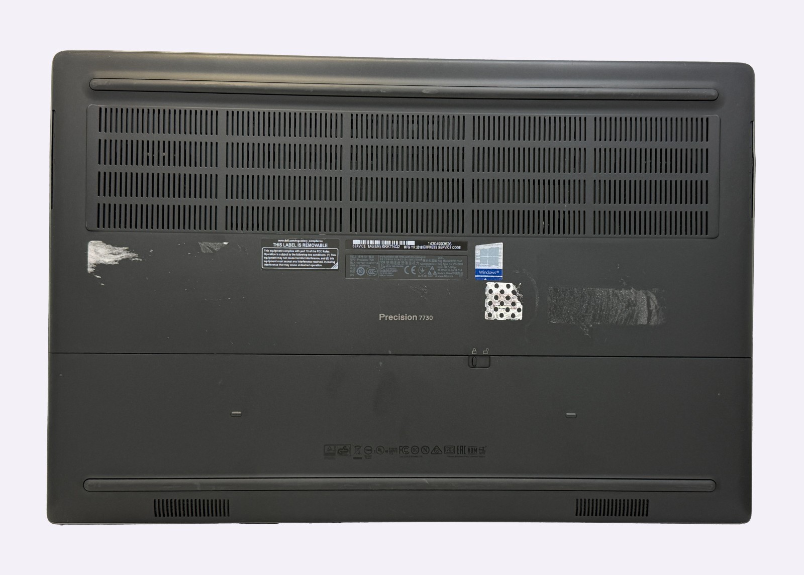 Dell Precision 7730 i5-8400H 2.5GHz 12GB RAM 2.375TB SSD