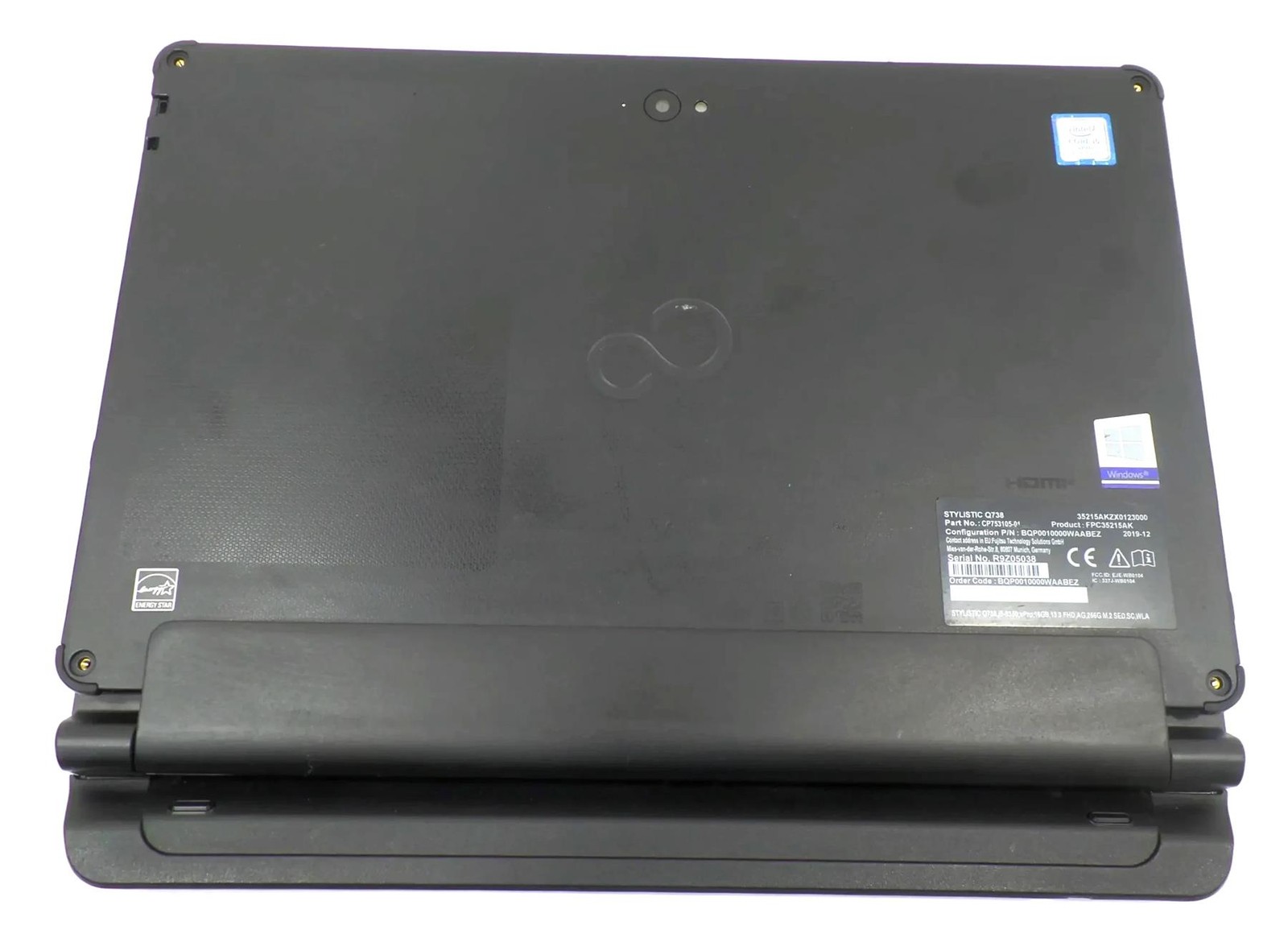 Fujitsu Stylistic Q738 Intel Core i5-8350U 1.7GHz 16GB 128GB SSD