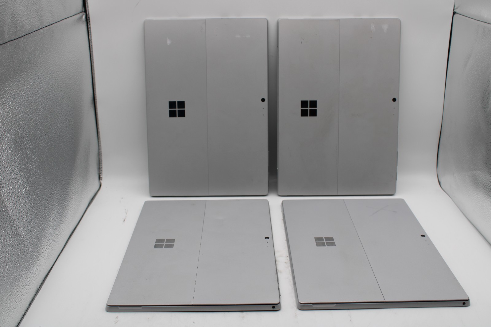Lot of 4 Microsoft Surface Pro 5 Tablets 1796 _ i5-7300U _ 8GB / 256GB *PARTS
