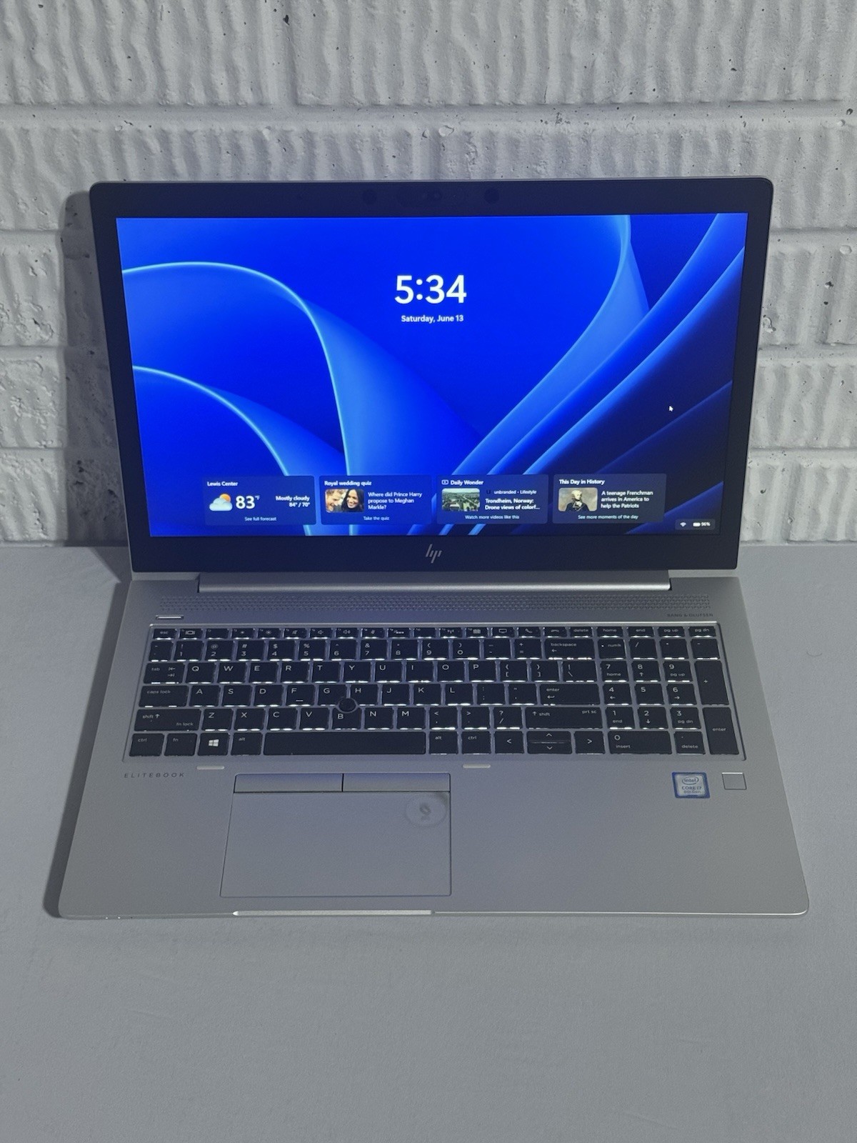 HP EliteBook 850 G5 i7-8550U 16GB 256GB – Win 11 – Clean & Ready to Use!