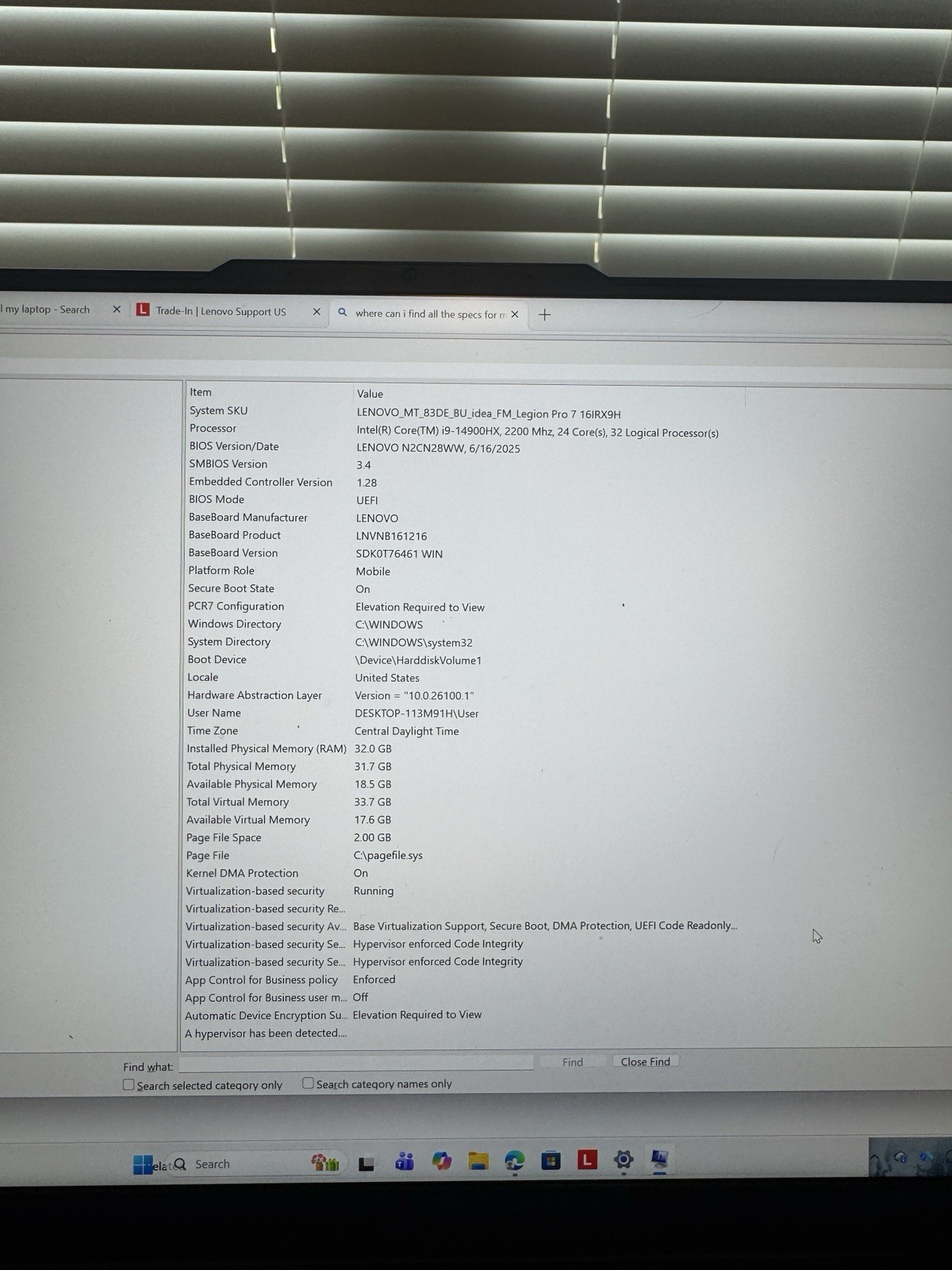 Lenovo Legion Pro 7i 16IRX9H i9-14900HX RTX 4080 32GB 8TB SSD 16″
