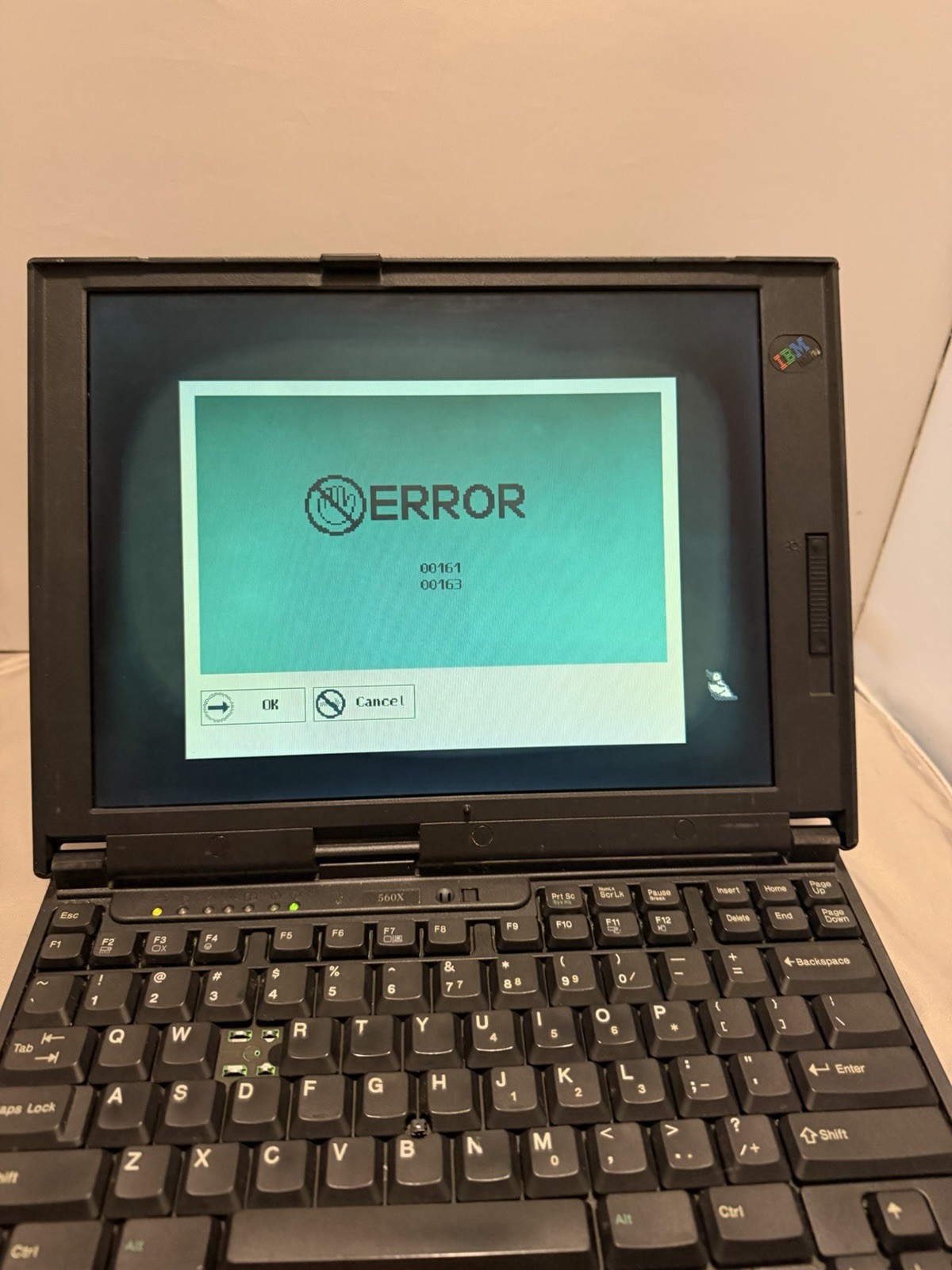 Vintage IBM ThinkPad 2640 Laptop for Parts