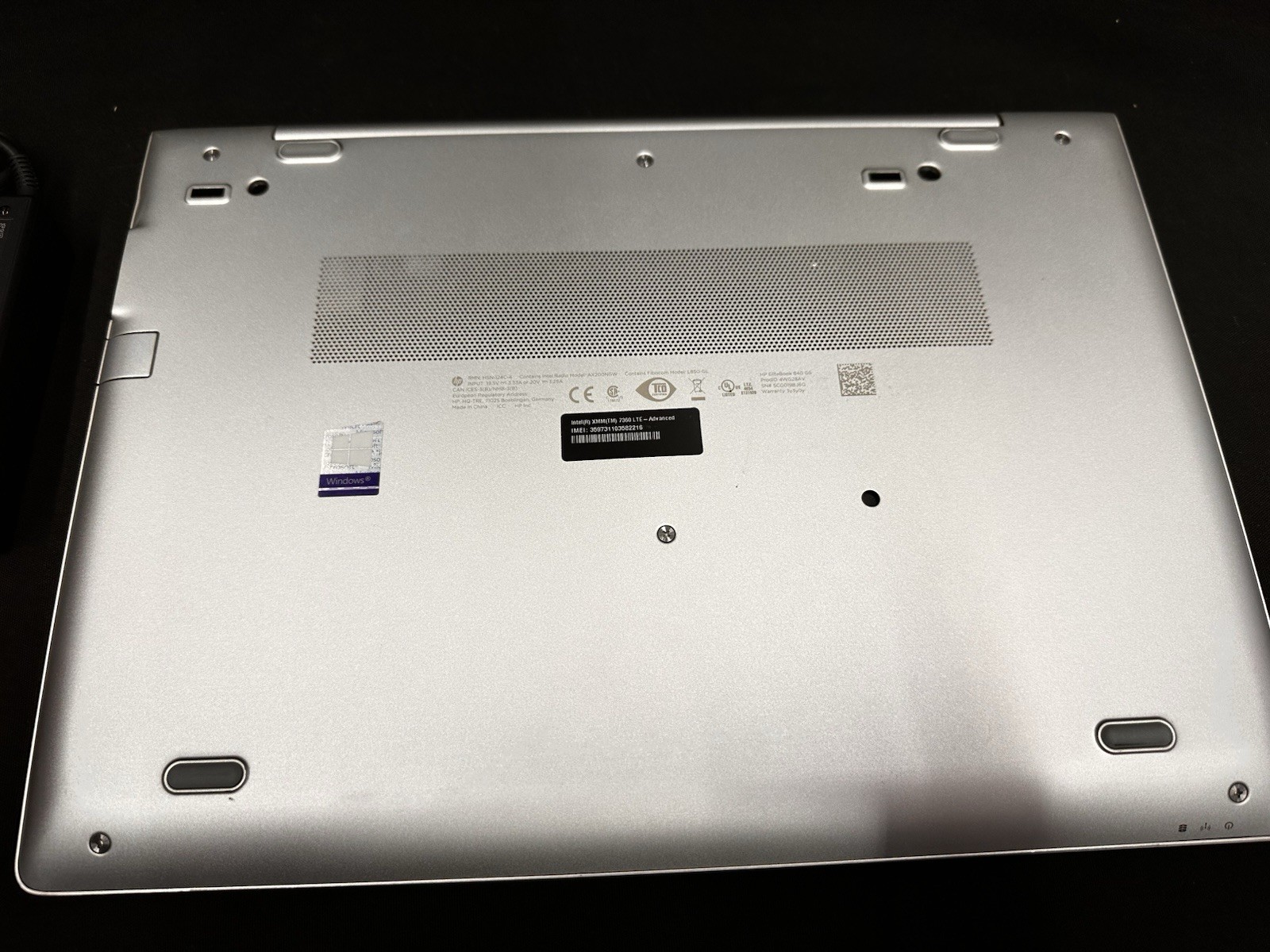 HP EliteBook 840 G6 Intel Core i7-8665U 16 GB DDR4 256 GB SSDNvme.Grade B+ . #02
