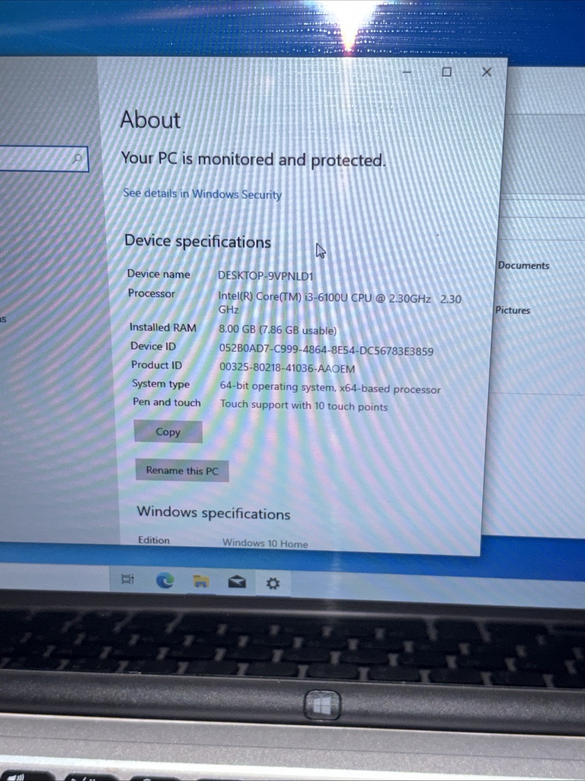 Dell Inspiron 11 3153 2-in-1 Touchscreen Laptop Intel i3 11.6″ Silver/Blue