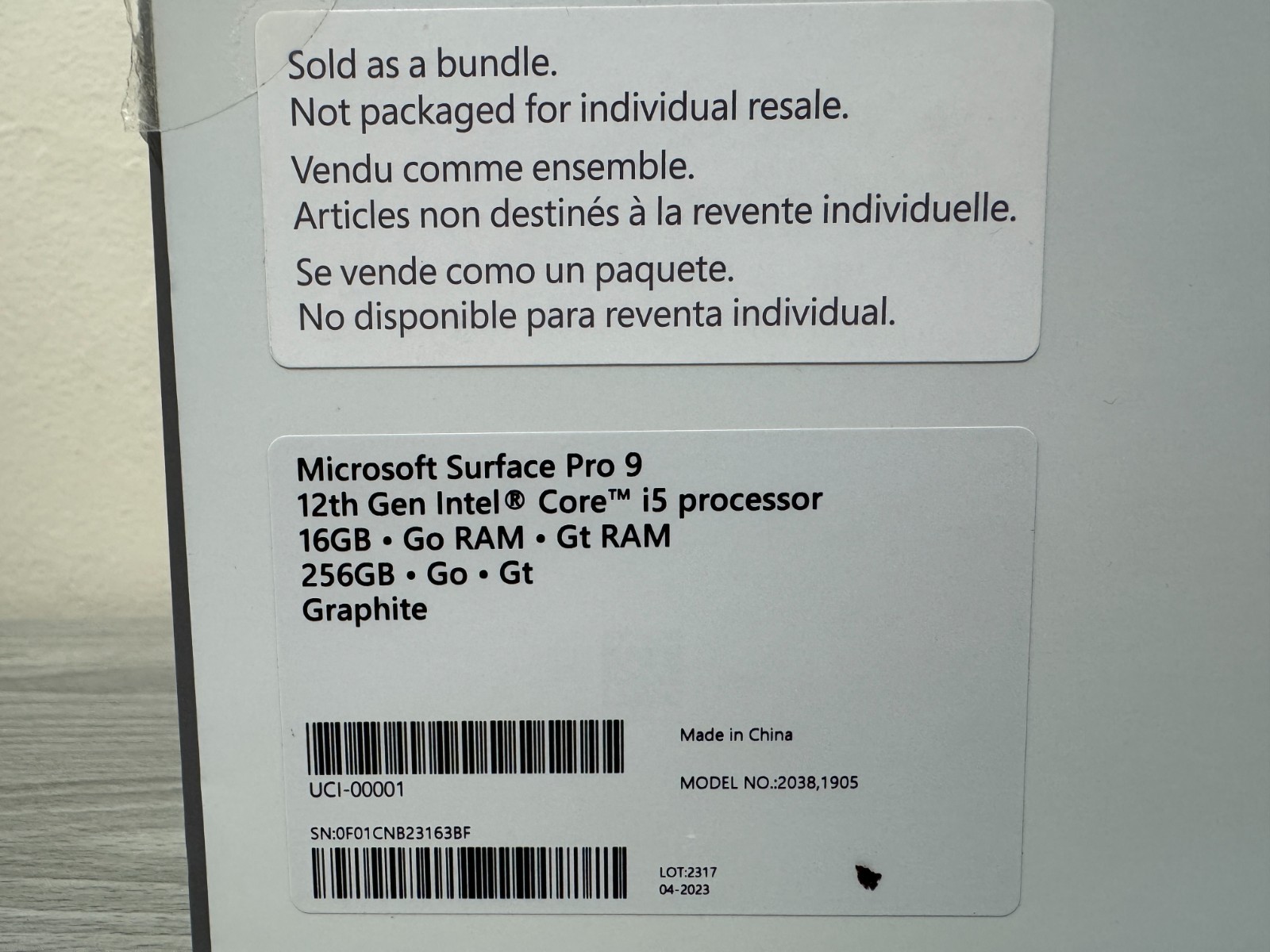 2TB Microsoft Surface Pro 9th 16GB RAM 2TB Intel i5 12th BUNDLE LOT (Read Desc)