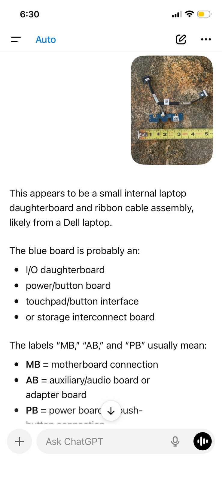 Dell Latitude P26T P26T003 3190 2 in 1 11.6″ Replacement – Daughterboard & Cable