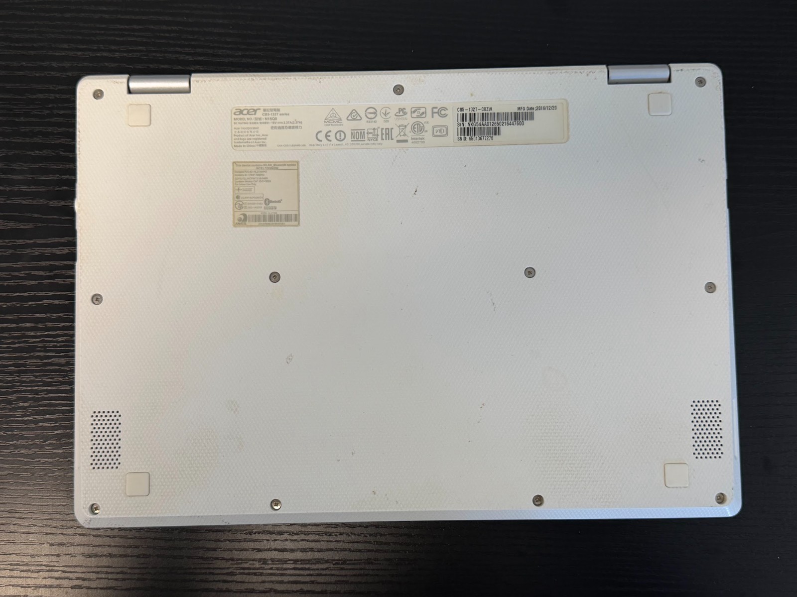 Chromebook Acer CB5-132T , N15Q8