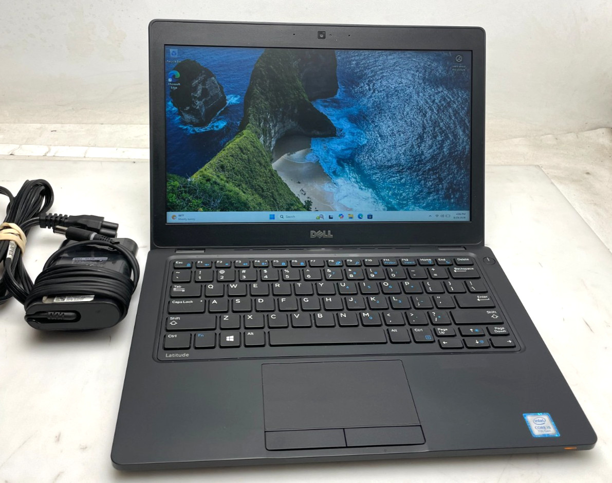 Dell Latitude 5280 12.5″ i5-7200U 8gb Ram 256gb SSD W11 Pro “poor” bttry