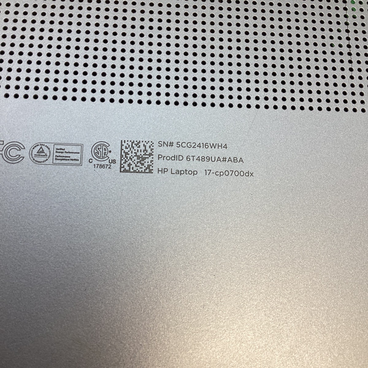 HP Laptop 17-CP0700DX 17.3″ Ryzen 5 5500U 8GB Ram 512GB SSD (GO1068218)