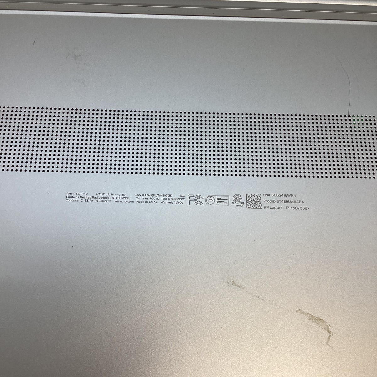 HP Laptop 17-CP0700DX 17.3″ Ryzen 5 5500U 8GB Ram 512GB SSD (GO1068218)