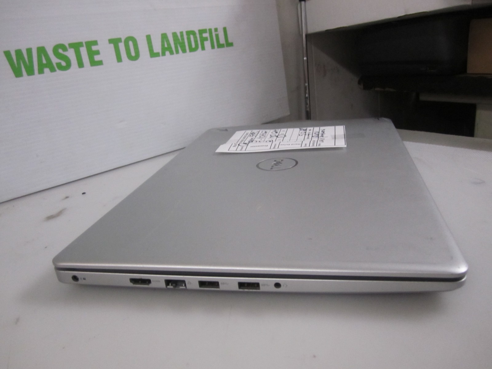 Dell Inspiron 5593 I7-1065G7 1.30GHZ 16GB 512GB M2SSD UBUNTU LAPTOP + AC