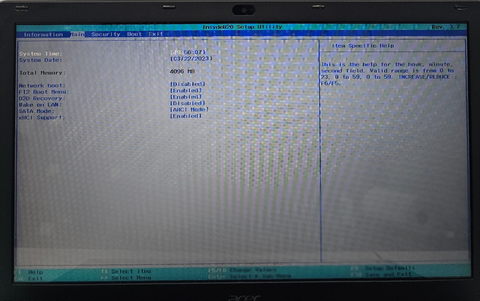 Acer Aspire E15 E5-571-35LV Laptop Intel Core i3-4030U 4GB Ram 500GB NO OS (FL)