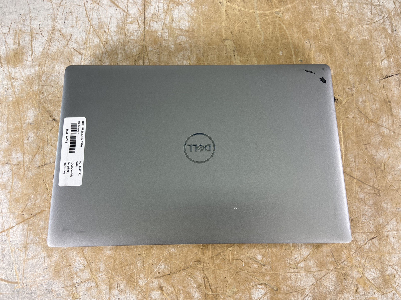 DELL PRECISION 3570 I5-1235U @ 0.9GHz, 8GB RAM, NO HDD/OS – (FOR PARTS)