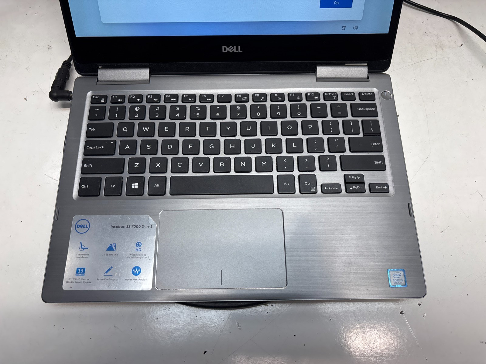 Dell Inspiron 7373 Intel Core I5-8250U 1.60Ghz 8GB 256GB SSD Windows 11