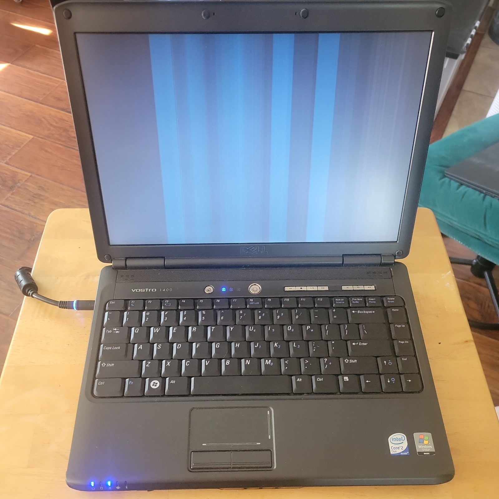 Dell Vostro 1400 Laptop 14” 120GB Intel Core 2 Duo Windows Vista no charger