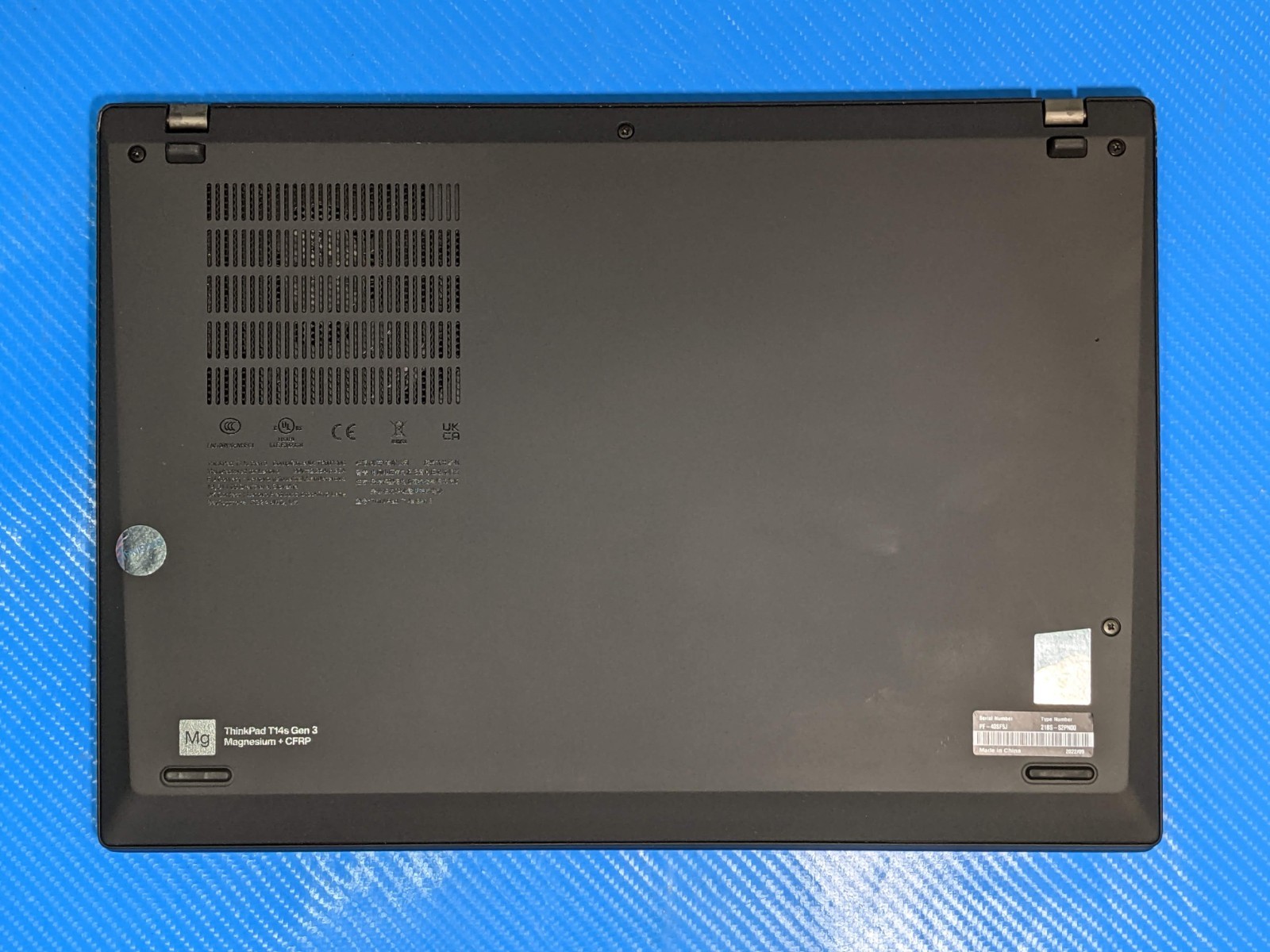 Lenovo ThinkPad T14s Gen 3 14″FHD+ i5-1245U 1.6GHz 8GB 256GB SSD WRNTY-03/26 +PA