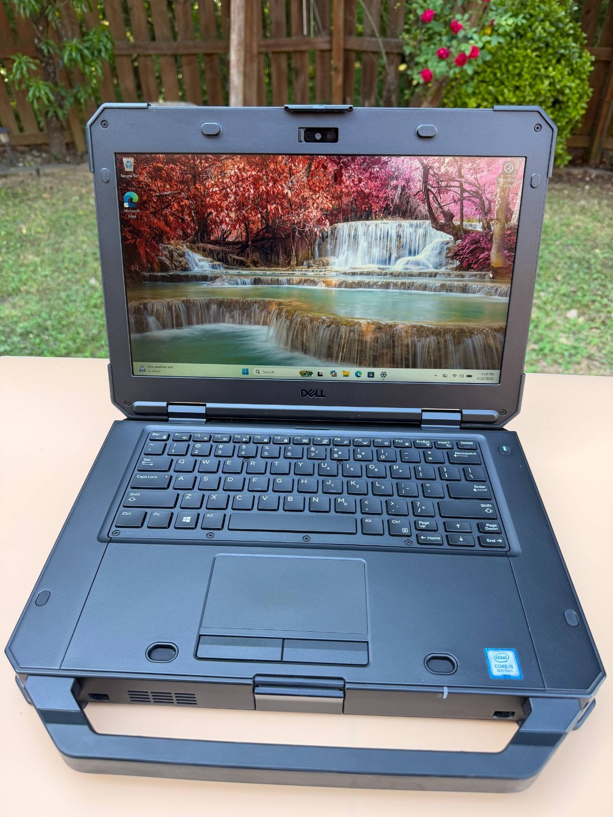 Dell Latitude 5424 Rugged i5-8350u 16GB 512GB SSD Win11pro 2 New Batteries