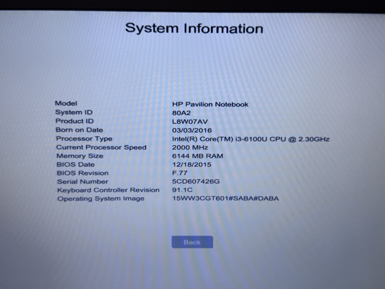 HP Pavilion 17t-g100 Core i3 17.3″ Windows 10 Laptop 1000 GB ATA HD 6GB RAM 6lb