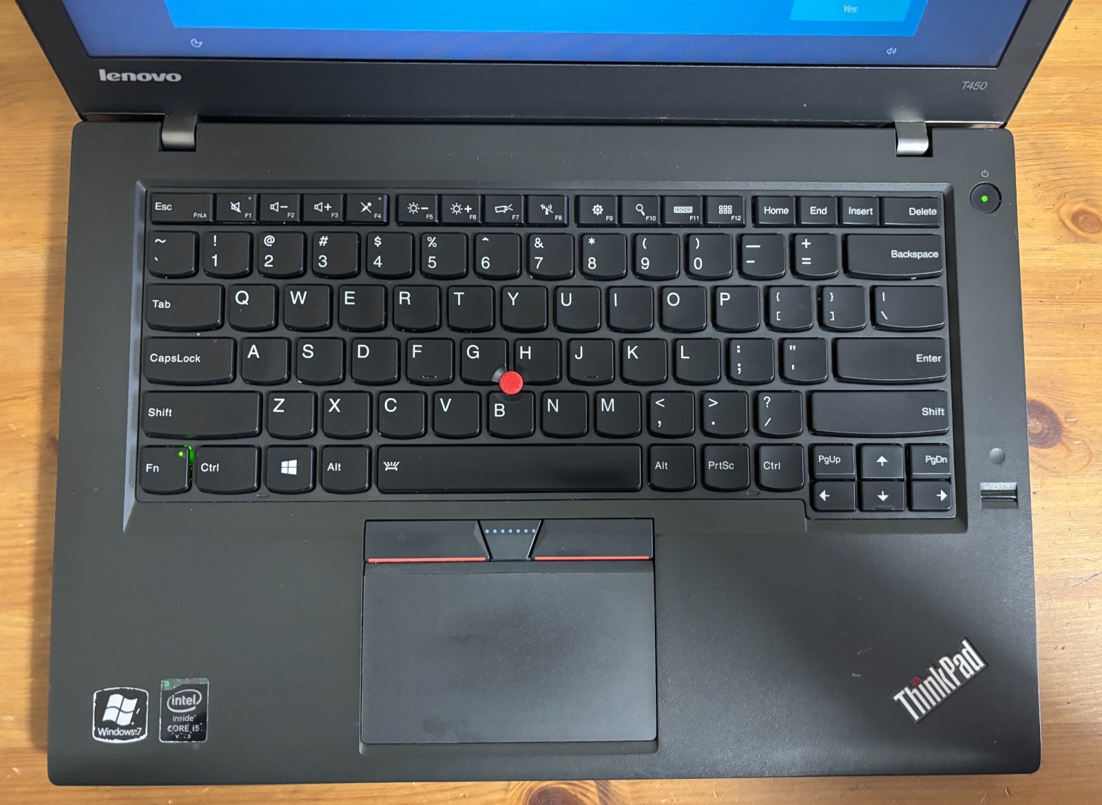 Lenovo ThinkPad t450 14 in Display Intel Core i5-5300U 12GB Ram 128gb SSD Win 10
