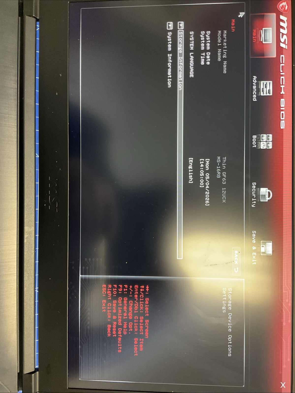 MSI Thin GF63 15.6″ (1TB SSD, i5-12450H, 1.30GHz,16GB RAM Read Description E415