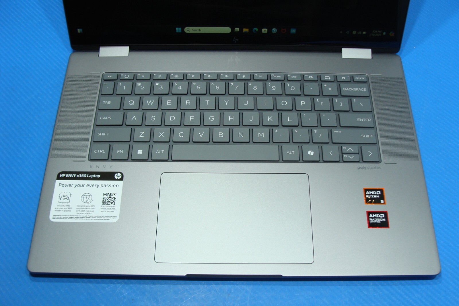 HP ENVY x360 16-ad0013dx 2-in-1 16″ TOUCH AMD Ryzen 5 3.5GHz 8GB 512GB 100tt