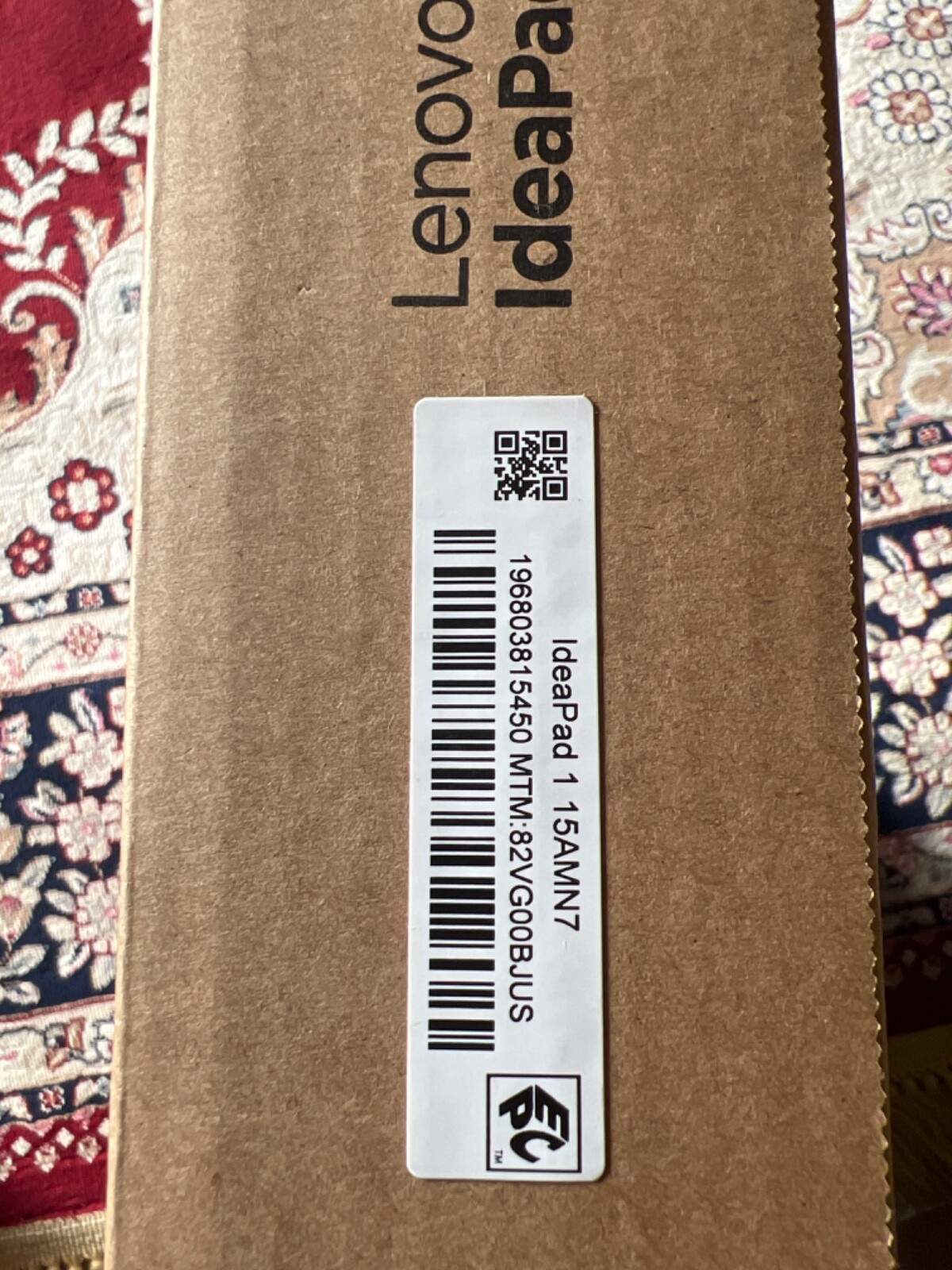 NEW Lenovo Ideapad 1 15.6″ FHD Laptop 82VG00BJUS Ryzen 3 7320U, 8GB RAM, 256GB