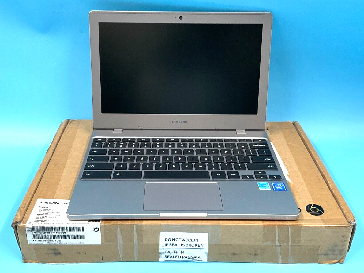 Samsung Chromebook 4 N4020 4GB 32GB 11.6W (Satin Gray) XE310XBA-KA1US (READ)!!!!