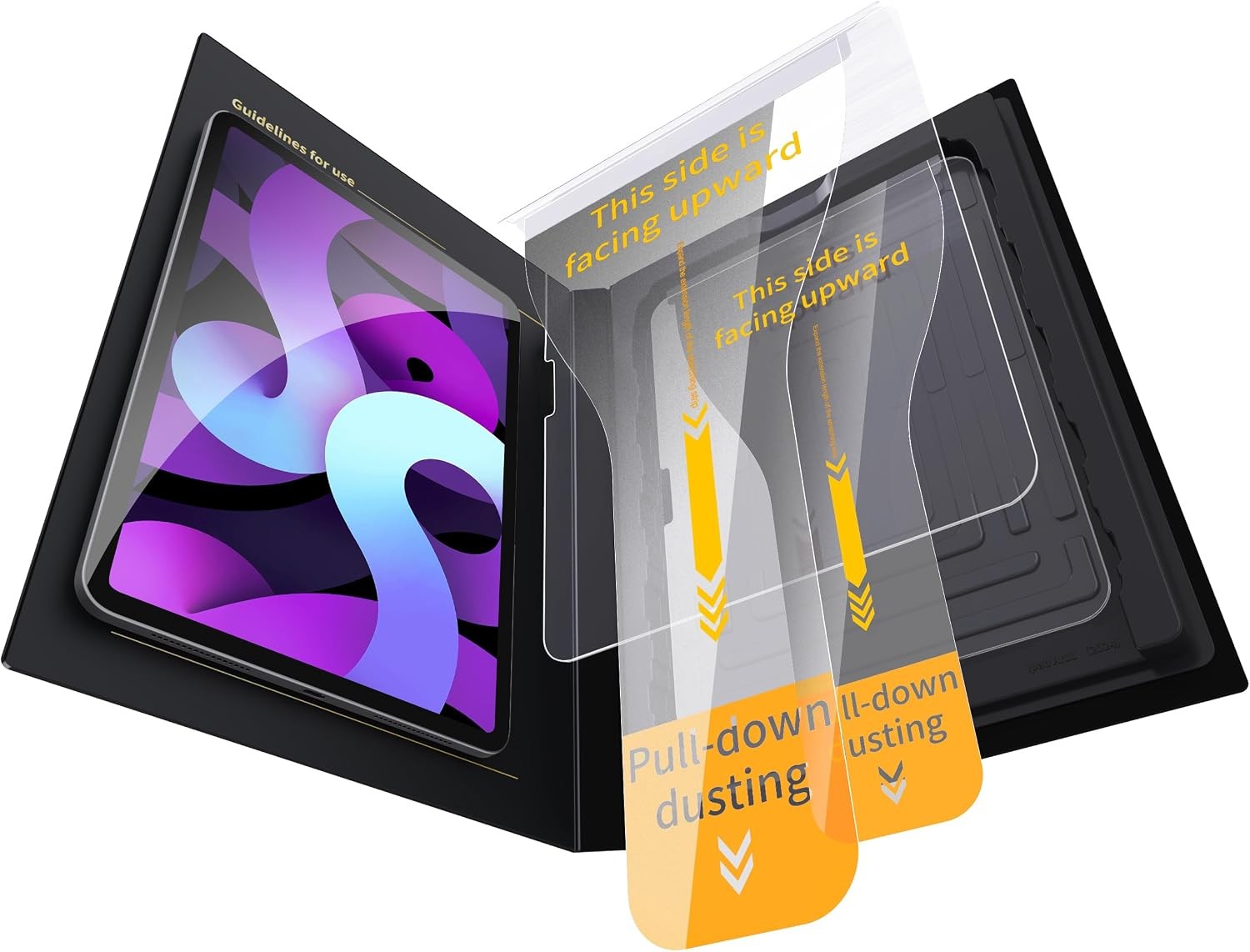 2-Pack Glass Screen Protector for iPad 11th A16 11-in. /10th Generation 10.9-in.