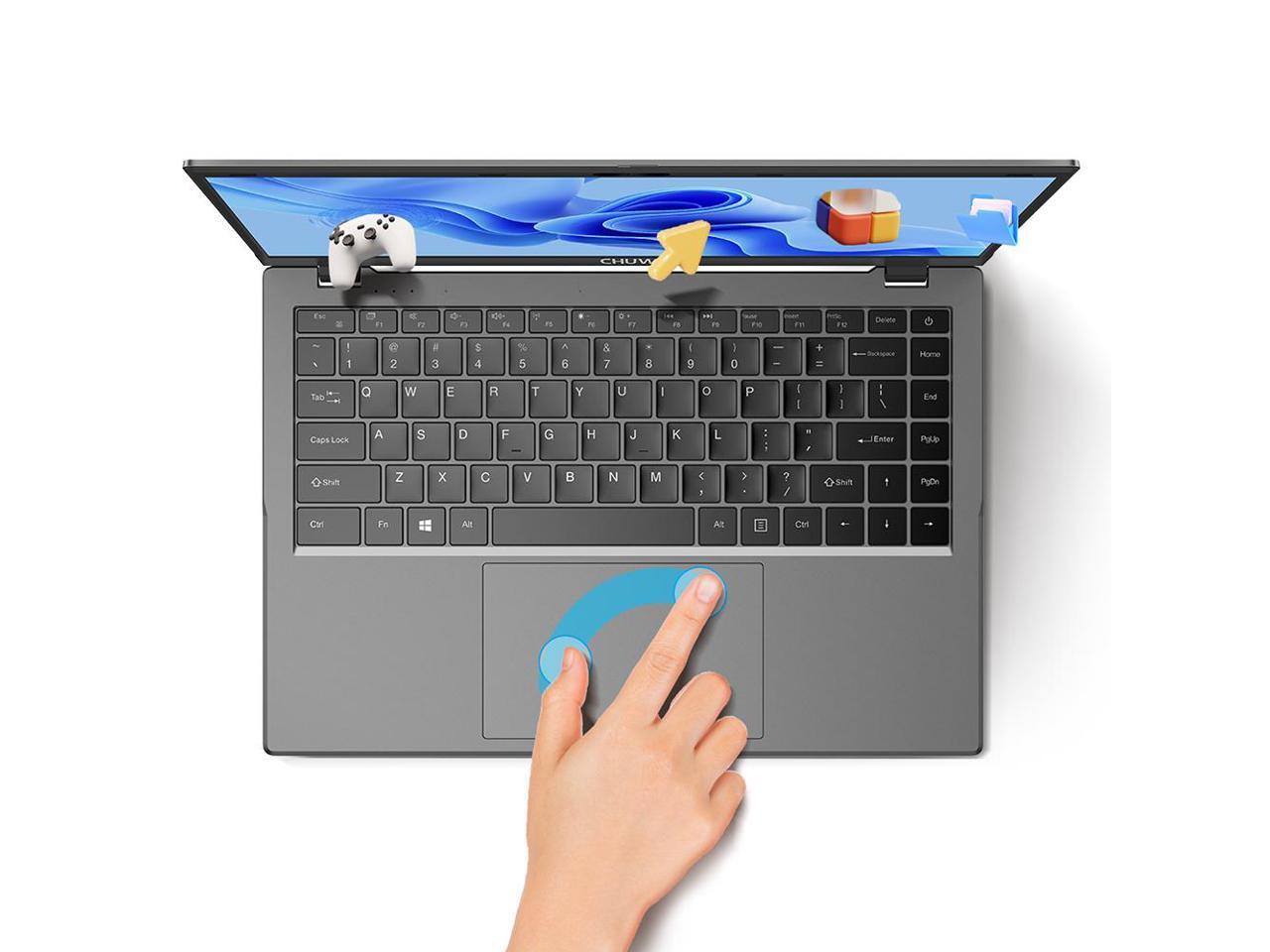 CHUWI GemiBook XPro 14.1in Windows 11 Laptop 3.4Ghz Intel N100 Quad Core 8G 256G