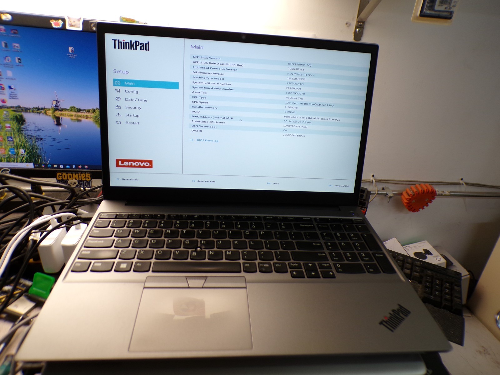 Lenovo ThinkPad E15 Gen 4 21E6007FUS 15.6″ i5-1235U 1.3GHz 8GB RAM 256GB SSD #55
