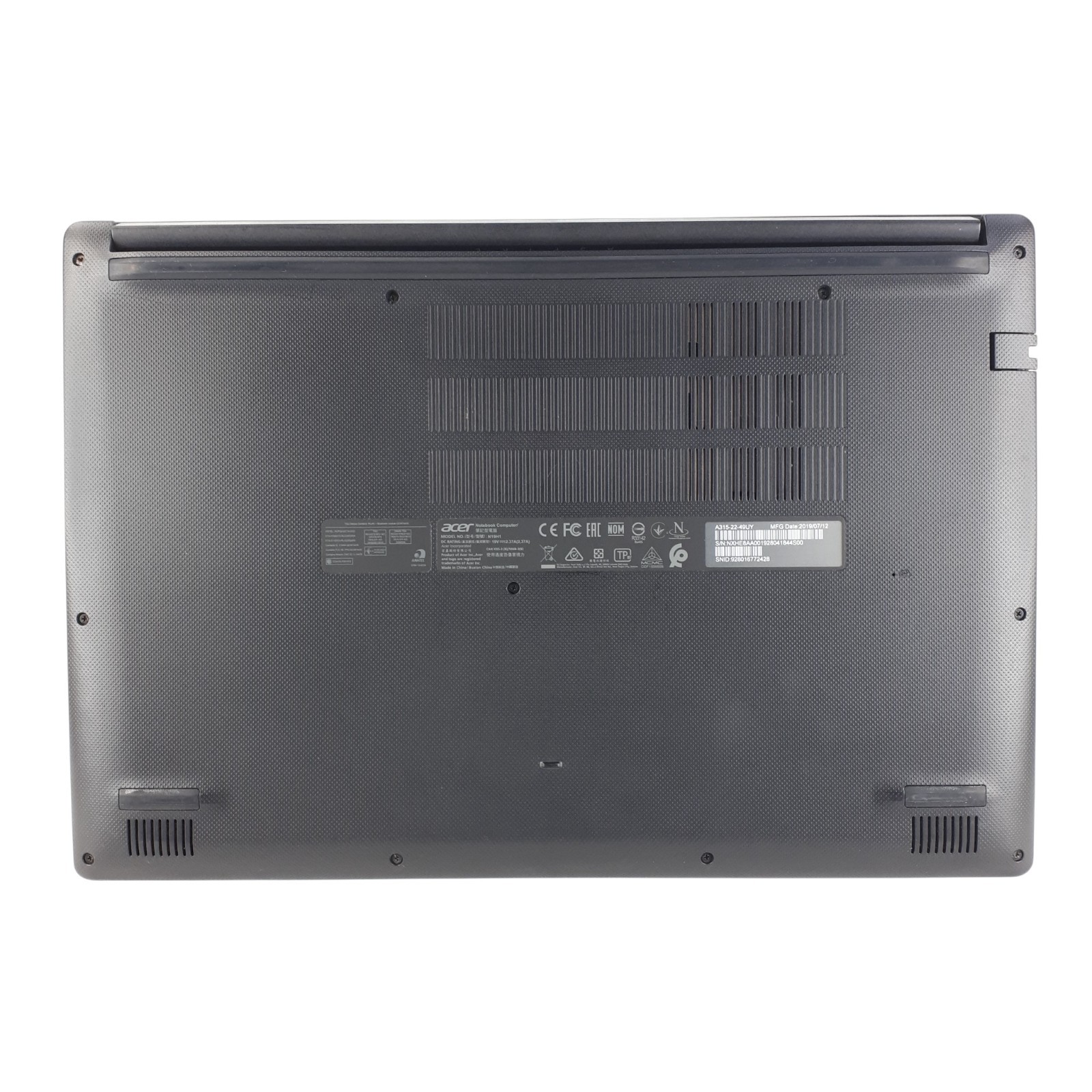 Acer Aspire A315-22 15.6″ Laptop AMD A4-9120e Radeon R3 12GB RAM 1TB HDD Win 11