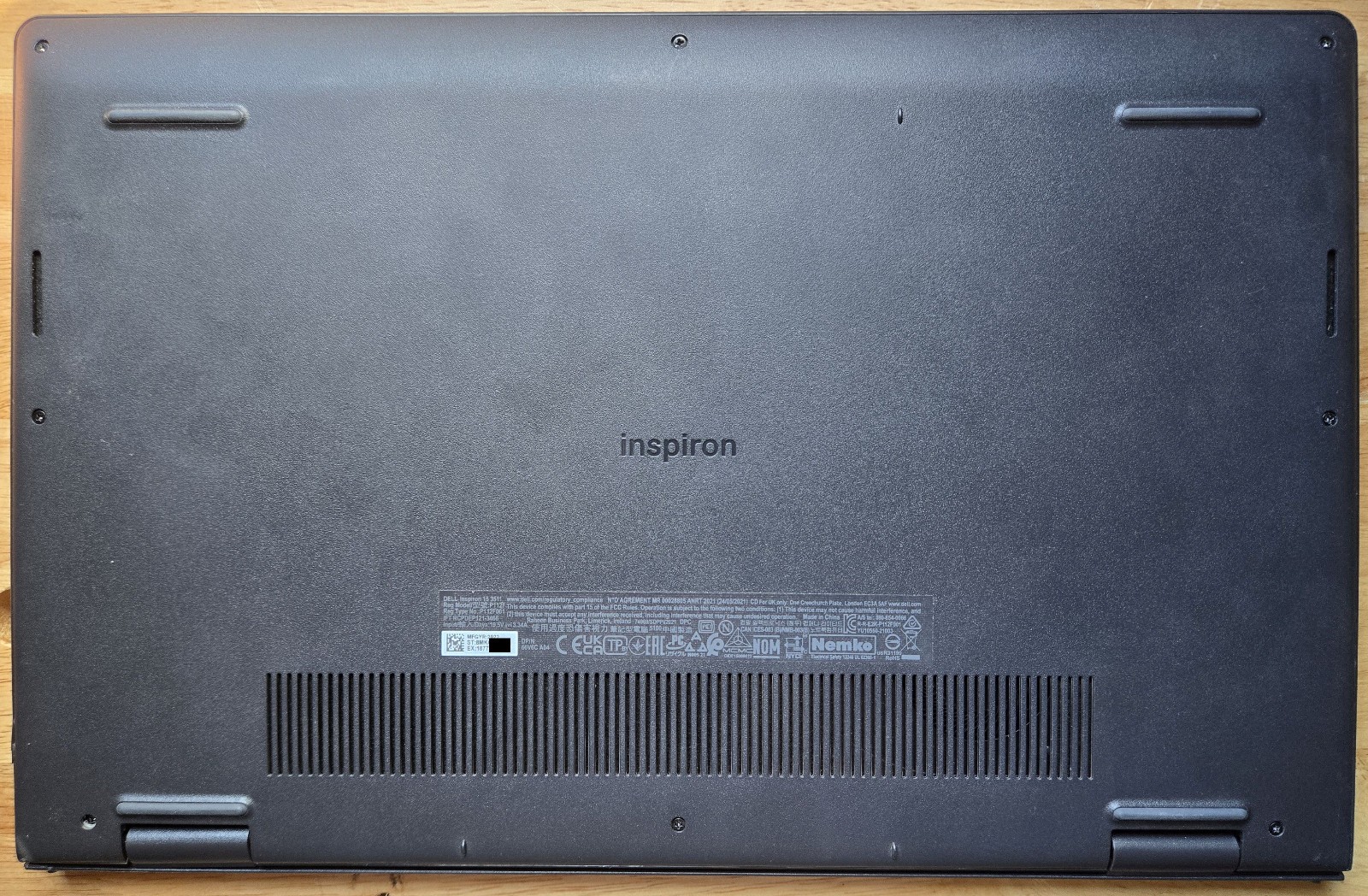 Inspiron 15 3511: i5‑1135G7, 16GB RAM, 256GB SSD, 1TB HDD, LCD Failure