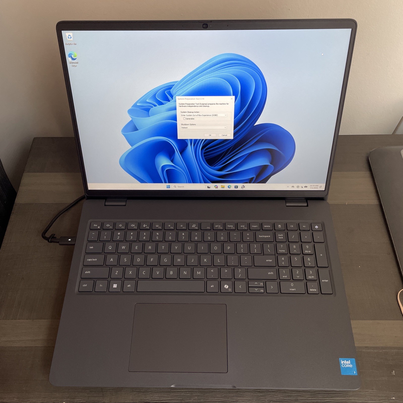 Dell Pro 16″ PC16250 Ultra 7 250U 16GB 512GB SSD W11P