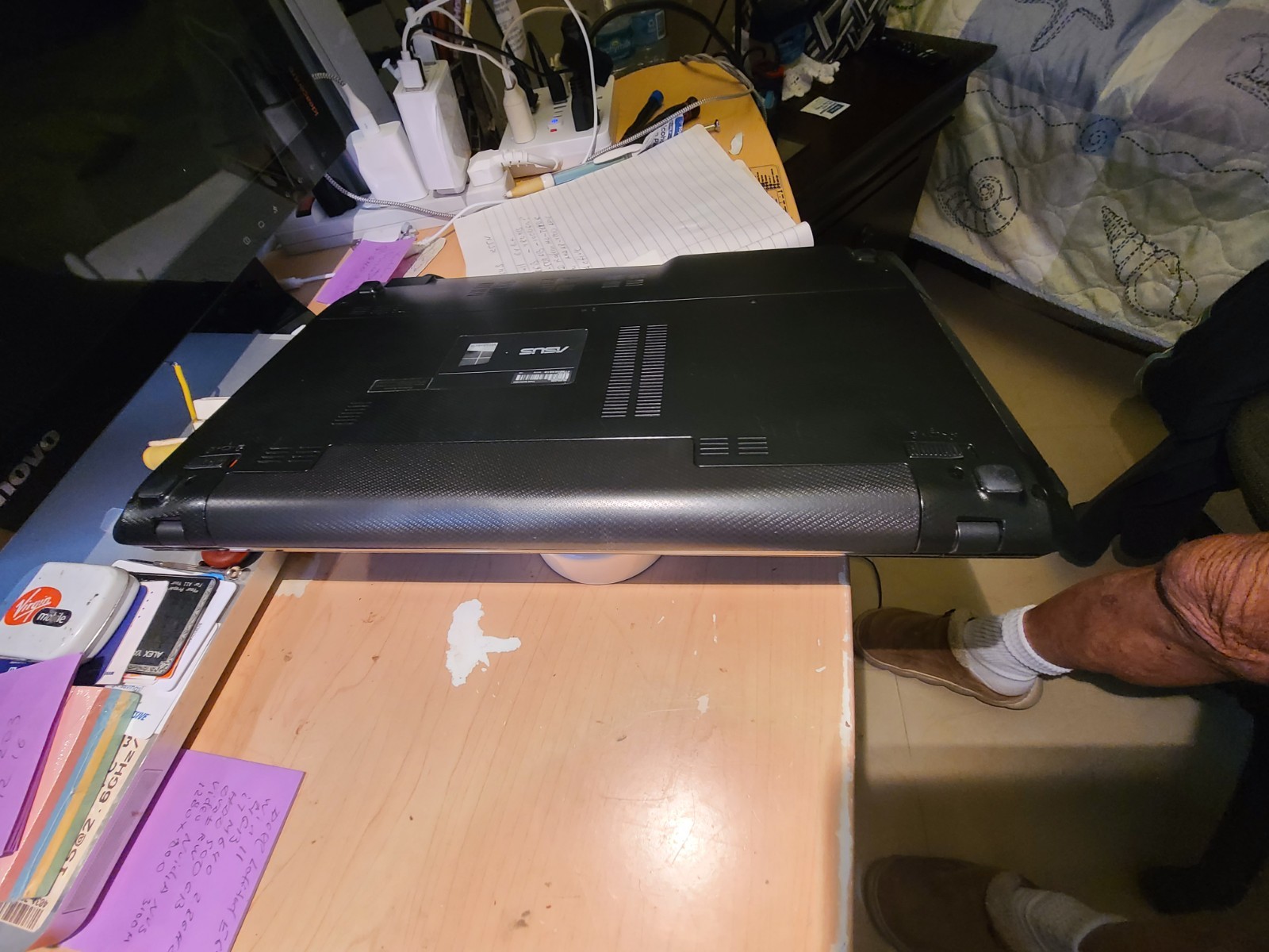 Asus K55N 15.6″ HD Laptop AMD RADEON- 7640 G 1 TB Win-11 DVD Web-Cam BT