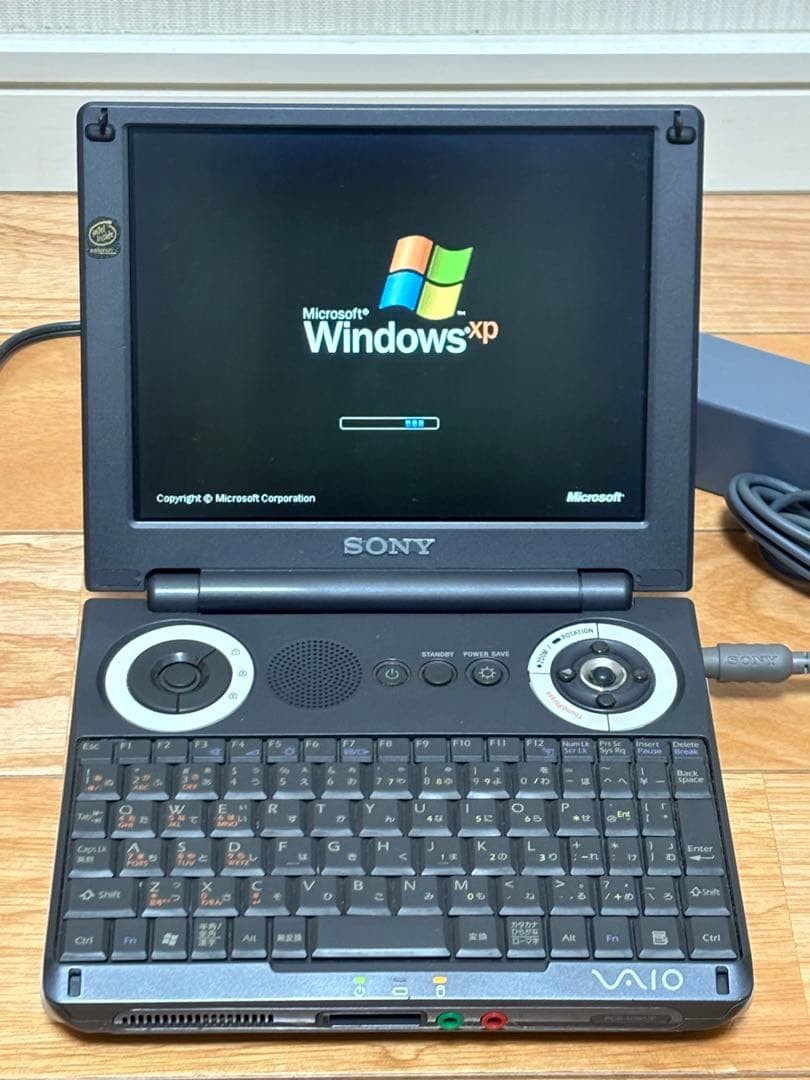 Sony VAIO PCG-U101/P Ultra Mobile PC WinXP Pro UMPC Tested Working Japan Vintage