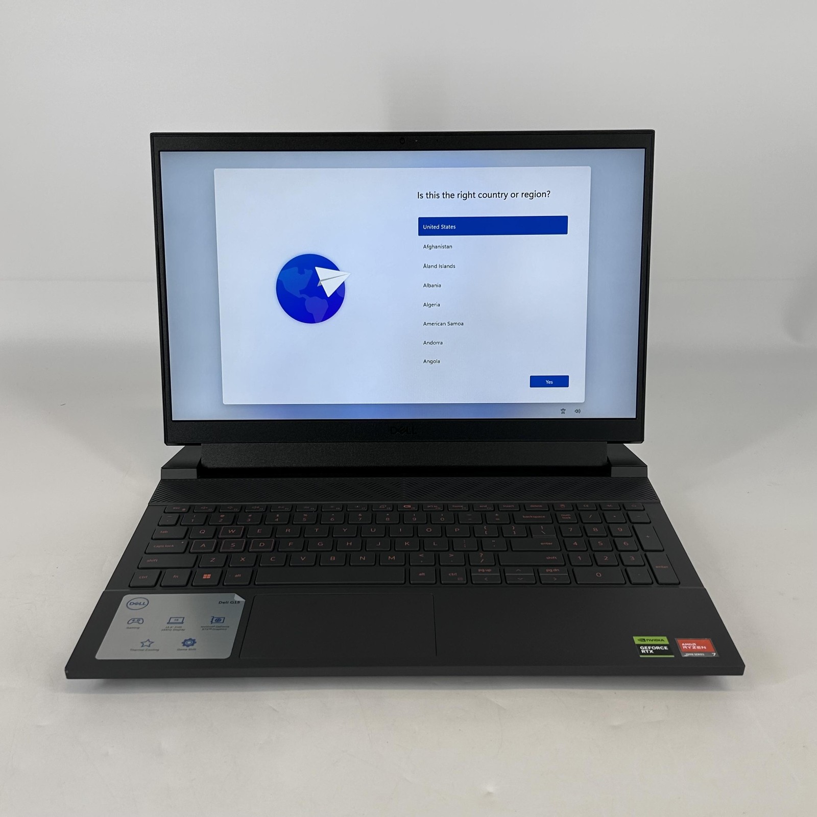 Dell G15 5535 15.6 165Hz FHD 3.8GHz Ryzen 7 7840HS 16GB 512GB RTX 4060 Very Good
