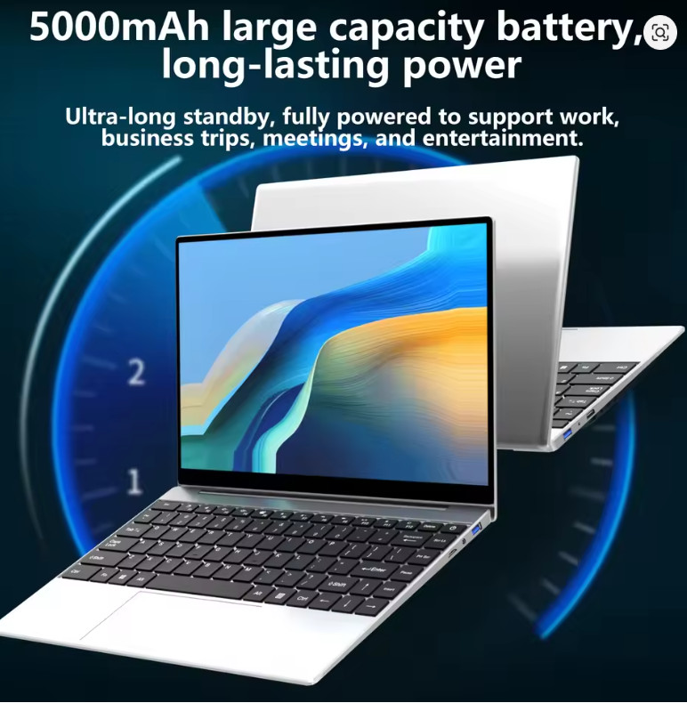LENO 14.1″Ultra Slim Laptop Windows11 16GB 2TB SSD Intel 4405U 1920*1080