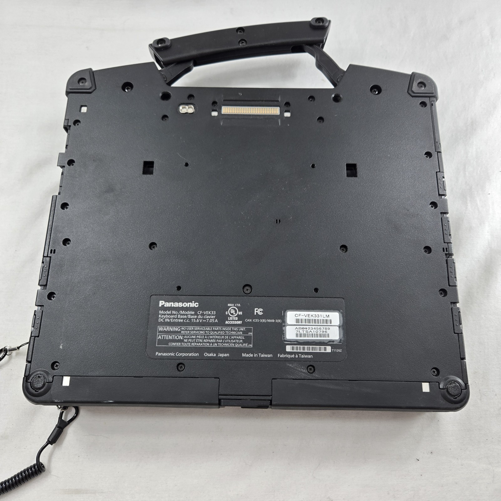 Panasonic Toughbook CF-33 i5-7300U 2.6GHz 256GB SSD 8GB Ram 4G – GPS — Grade B-