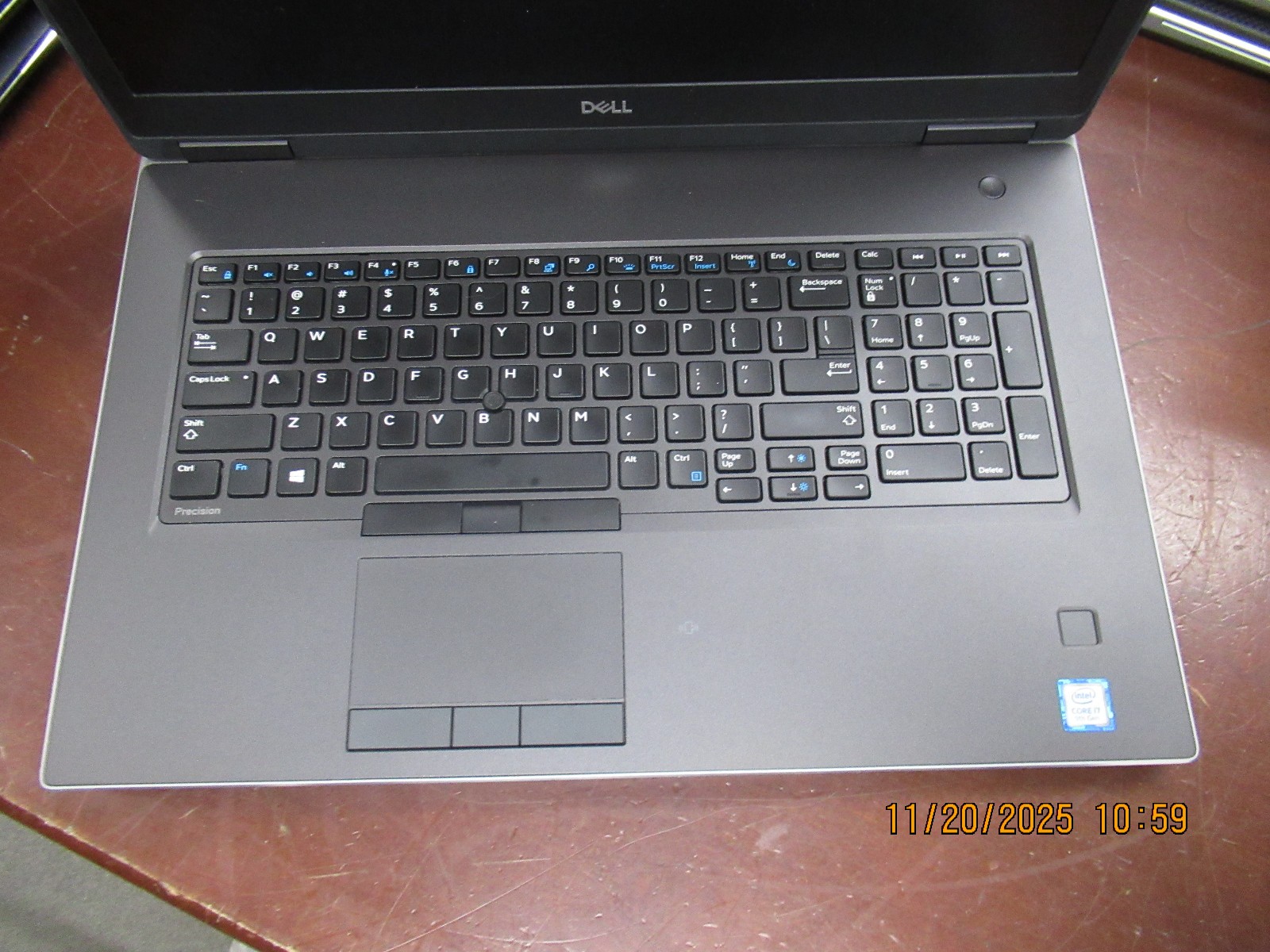 Dell Precision 7740 17.3″ 2.60GHz i7-9750H 32GB 512GB M2SSD WX 3200 Laptop w/ AC
