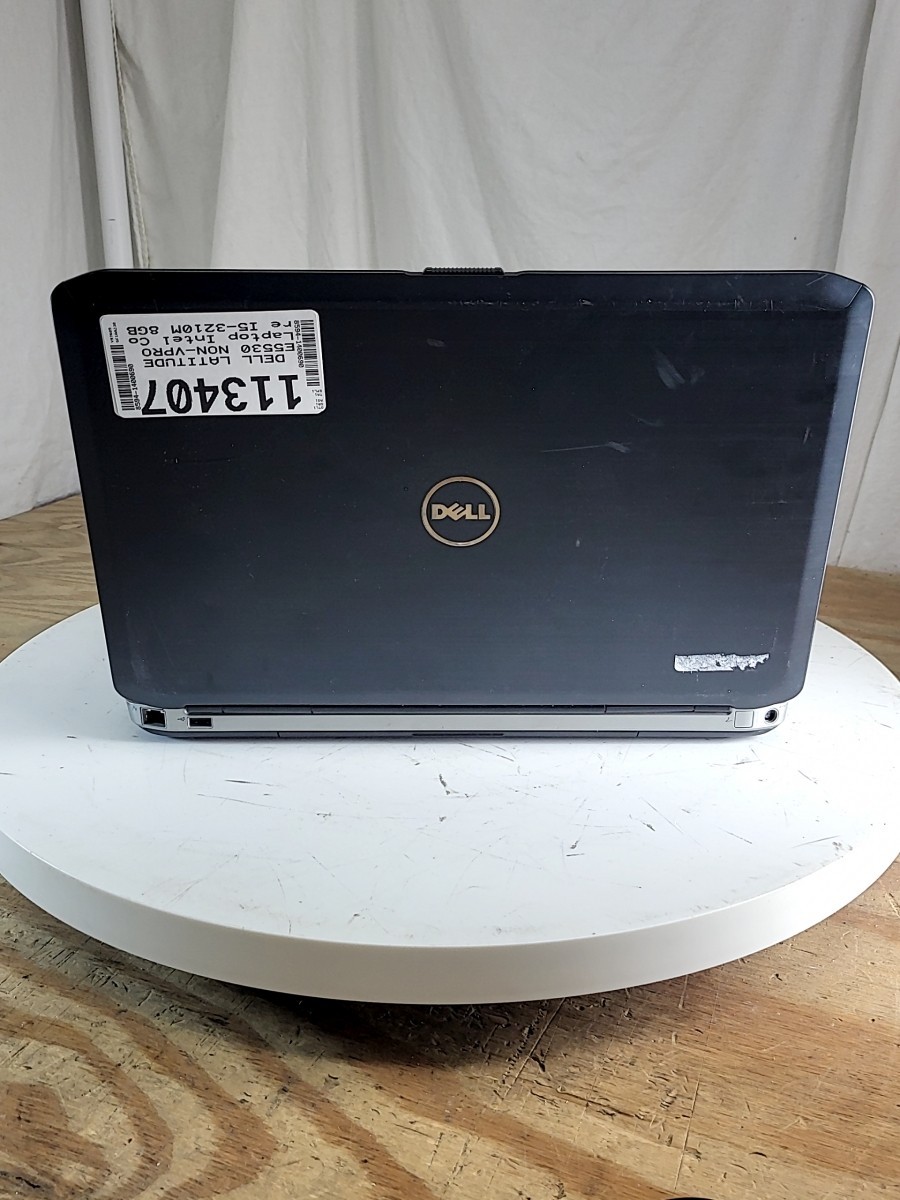 DELL LATITUDE E5530 NON-VPRO Laptop Intel Core I5-3210M 8GB SEE NOTES