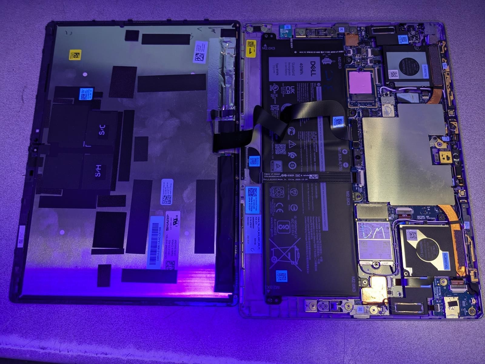 DELL LATITUDE 7320 DETACHABLE I5-1140G7 @ 1.10GHz, 8GB RAM, NO HDD/OS – (PARTS)