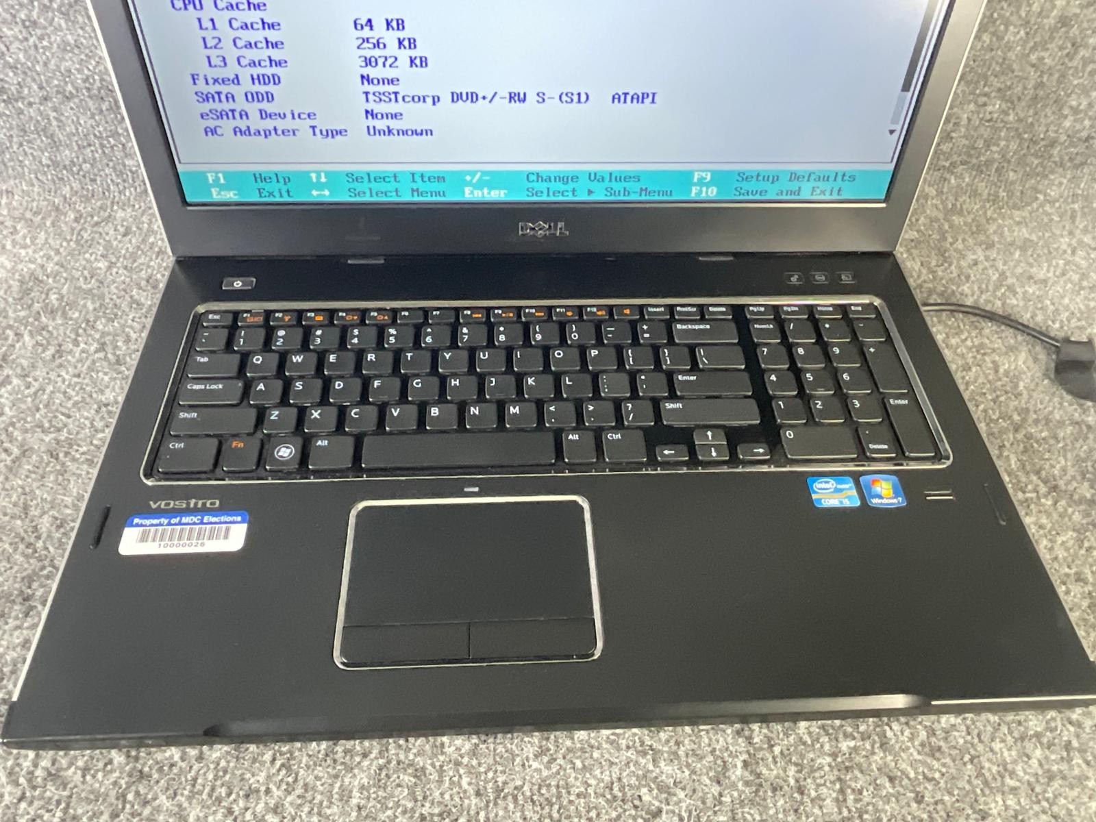 Dell Vostro 3750 17.3" Laptop Intel Core i5 2.50 GHz Processor Case Black