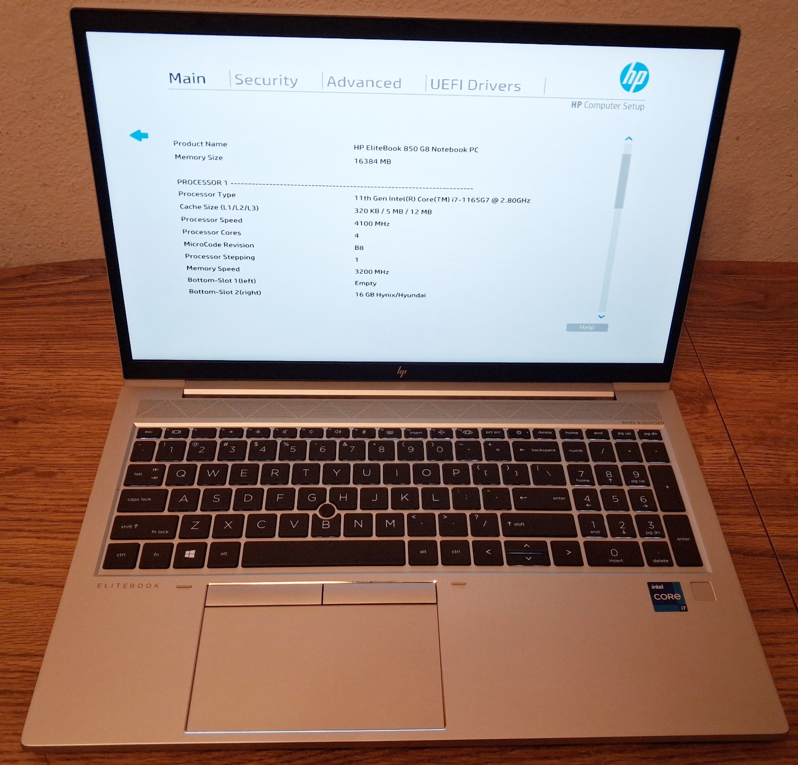 Lot of 2 HP Elitebook 850 g8 i7-1165G7 2.8GHz 16GB DDR4 3200MHz No SSD/HDD OS