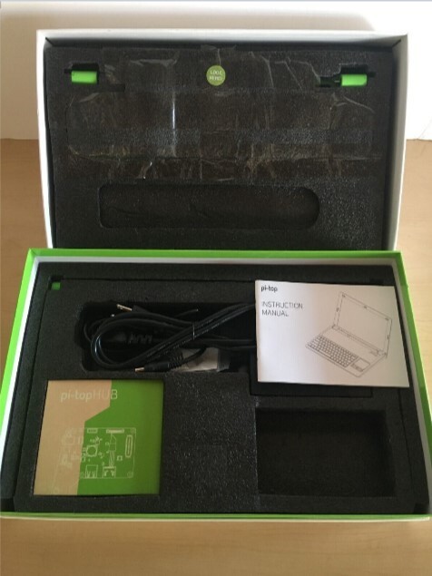 Pi-Top Laptop Development Kit, Keyboard – Green – USA 13.3in, PiTop Hub, & more!