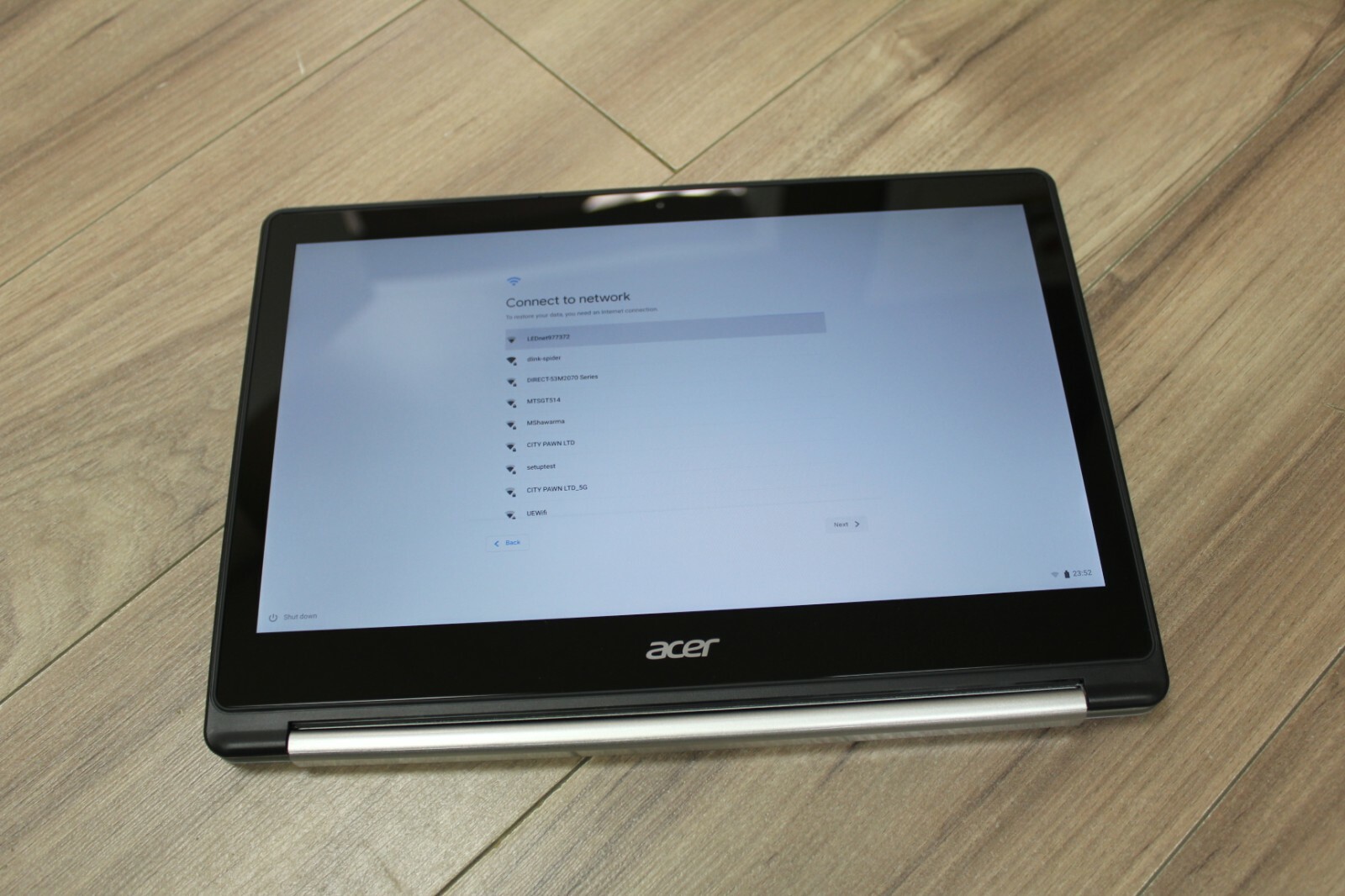 Acer R 13 13.3″ Touch 2-in-1 Chromebook MTK M8173C / 32GB eMMC / 4GB RAM Laptop