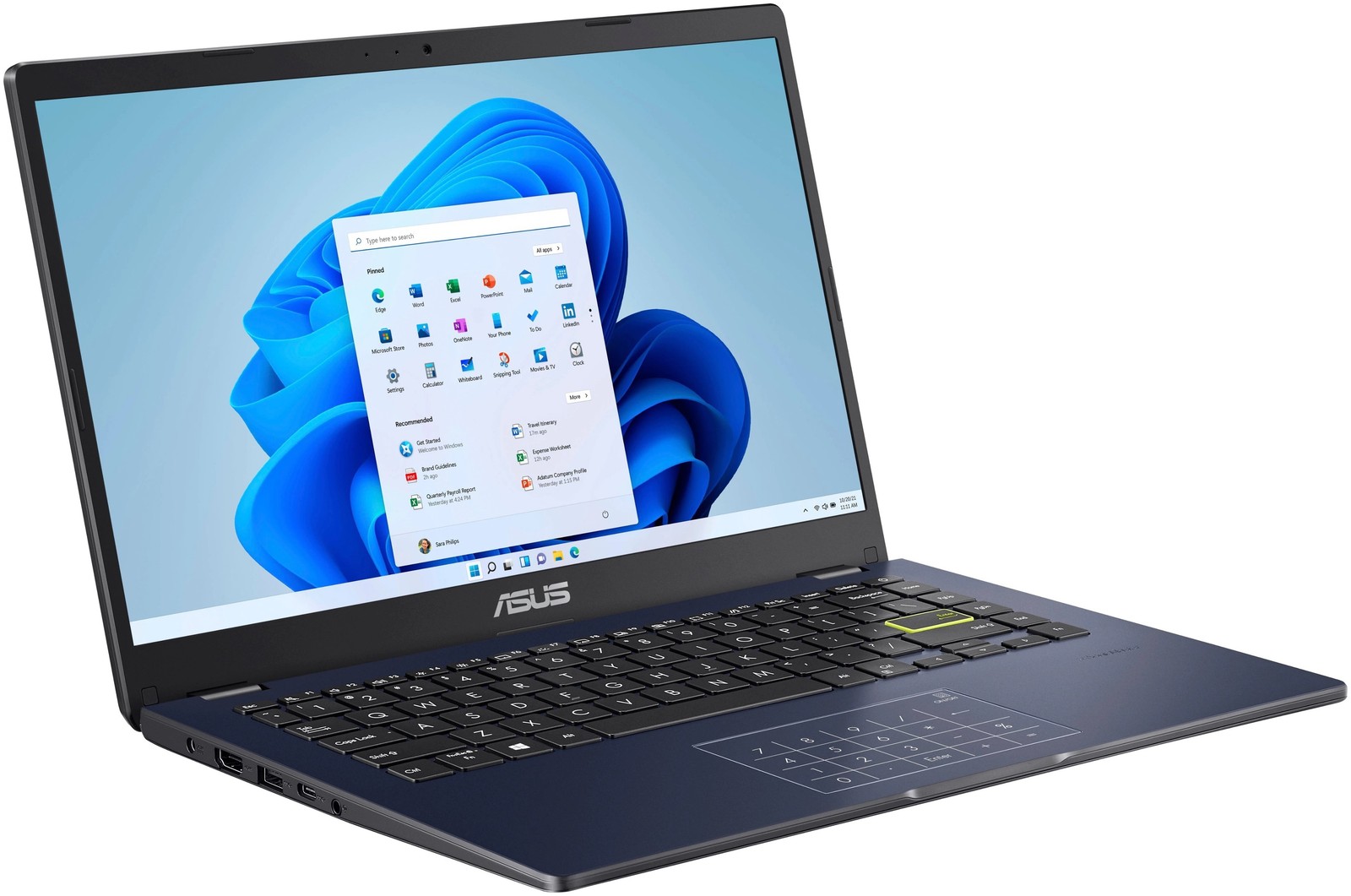 ASUS VivoBook Go, 14″ FHD, N4500, 4GB RAM, 128GB eMMC, Win 11 Home